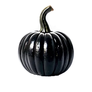 Fantasy Black Pumpkin PNG 06282024