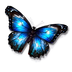 Fantasy Blue Butterfly Png 05212024 PNG image