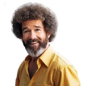 Fantasy Bob Ross Hair PNG Xce18