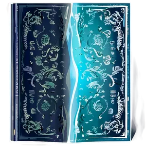 Fantasy Book Cover Vector PNG Uog97 PNG