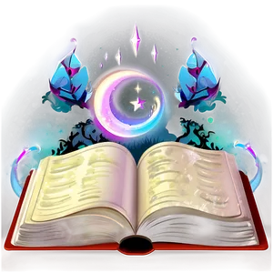 Fantasy Book Cover Vector PNG Wkx