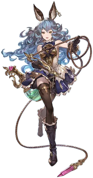 Fantasy_ Bunny_ Warrior PNG