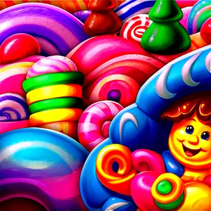 Fantasy Candyland Characters PNG 28