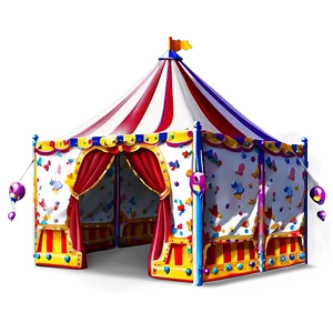 Fantasy Carnival Tent PNG 06282024