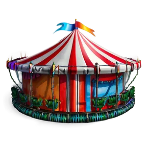 Fantasy Carnival Tent PNG 06282024