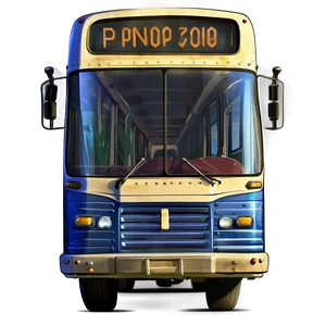 Fantasy Cartoon Bus PNG Auc24 PNG