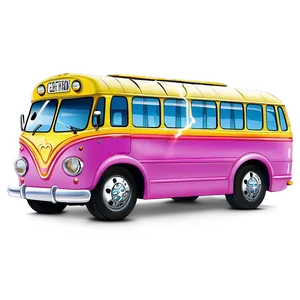 Fantasy Cartoon Bus PNG Hic PNG