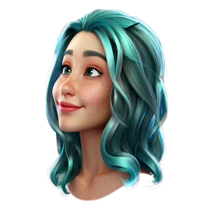 Fantasy Cartoon Hair Png 58 PNG image