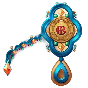 Fantasy Casino Token Design PNG