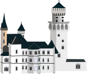 Fantasy Castle Illustration