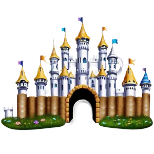 Fantasy Castle PNG Fhw70