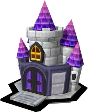 Fantasy Castle3 D Model.png