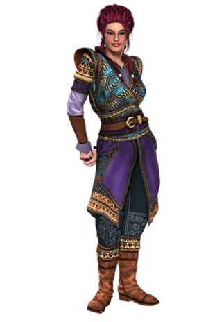 Fantasy Character Female Warrior
