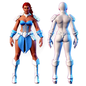 Fantasy Character Figure PNG 48