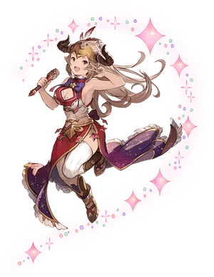 Fantasy Character Magic Ribbon Dance