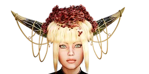 Fantasy Character Unique Headpiece
