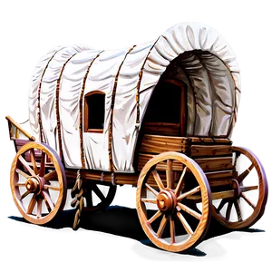 Fantasy Covered Wagon Art PNG Onb19 PNG