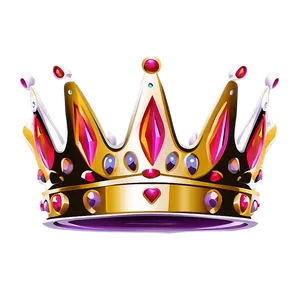 Fantasy Crown Vector PNG Qfc88