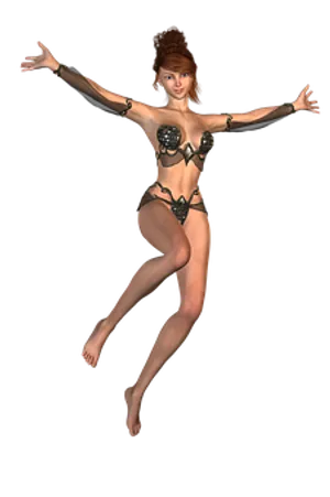 Fantasy Dancer3 D Model