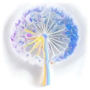 Fantasy Dandelion Glow PNG 05242024 PNG