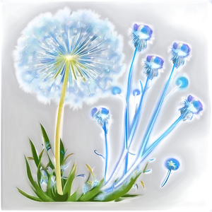 Fantasy Dandelion Glow PNG Ufw PNG
