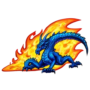 Fantasy Dragon Flames Png Ghb20 PNG image