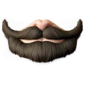 Fantasy Dwarf Mustache PNG 21
