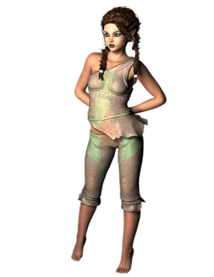 Fantasy Elf Character Render