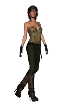 Fantasy_ Elf_ Female_ Character