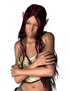Fantasy_ Elf_ Girl_ Portrait