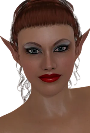 Fantasy_ Elf_ Woman_ Portrait