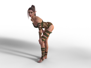 Fantasy_ Elf_ Woman_ Pose