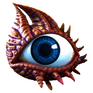 Fantasy Eye Creature PNG 05042024