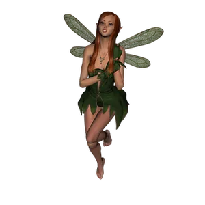 Fantasy Fairywith Dragonfly Wings