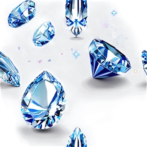 Fantasy Falling Diamonds Png 24 PNG image