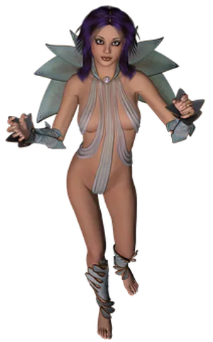 Fantasy_ Female_ Fairy_ Character