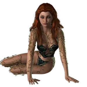 Fantasy Female Vine Adornment