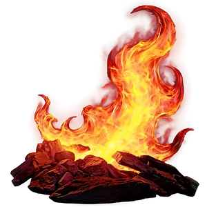 Fantasy Fire Overlay PNG Nws64 PNG