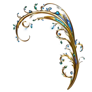 Fantasy Flourish Scroll PNG Jwx PNG