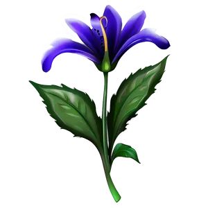 Fantasy Flower Clipart Png 05252024 PNG image