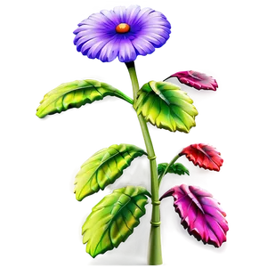 Fantasy Flower Stem PNG Mca