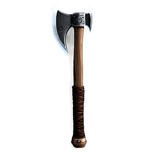 Fantasy Game Axe PNG 5