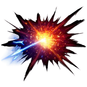 Fantasy Game Explosion Attack Png 04302024 PNG image