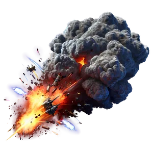 Fantasy Game Explosion Attack Png Ucd40 PNG image