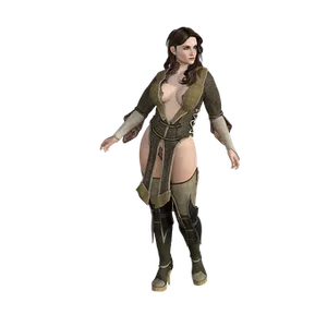 Fantasy Game Female Character