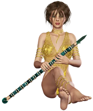 Fantasy Girlwith Flute