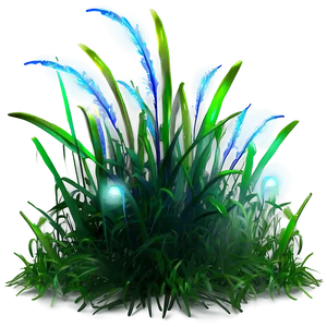 Fantasy Glowing Grass Png Mab PNG image