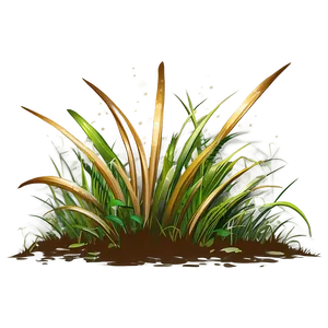 Fantasy Grass Clipart PNG 06272024 PNG