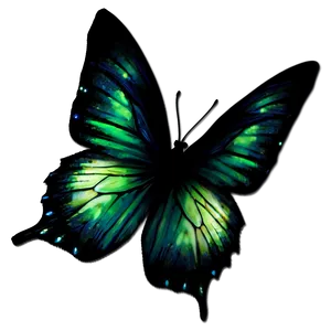 Fantasy Green Butterfly PNG Sue43 PNG