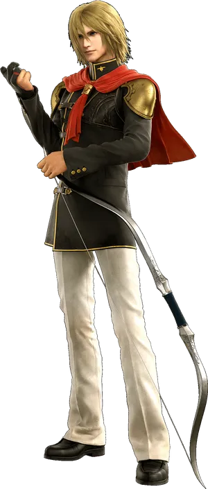 Fantasy Hero With Sword